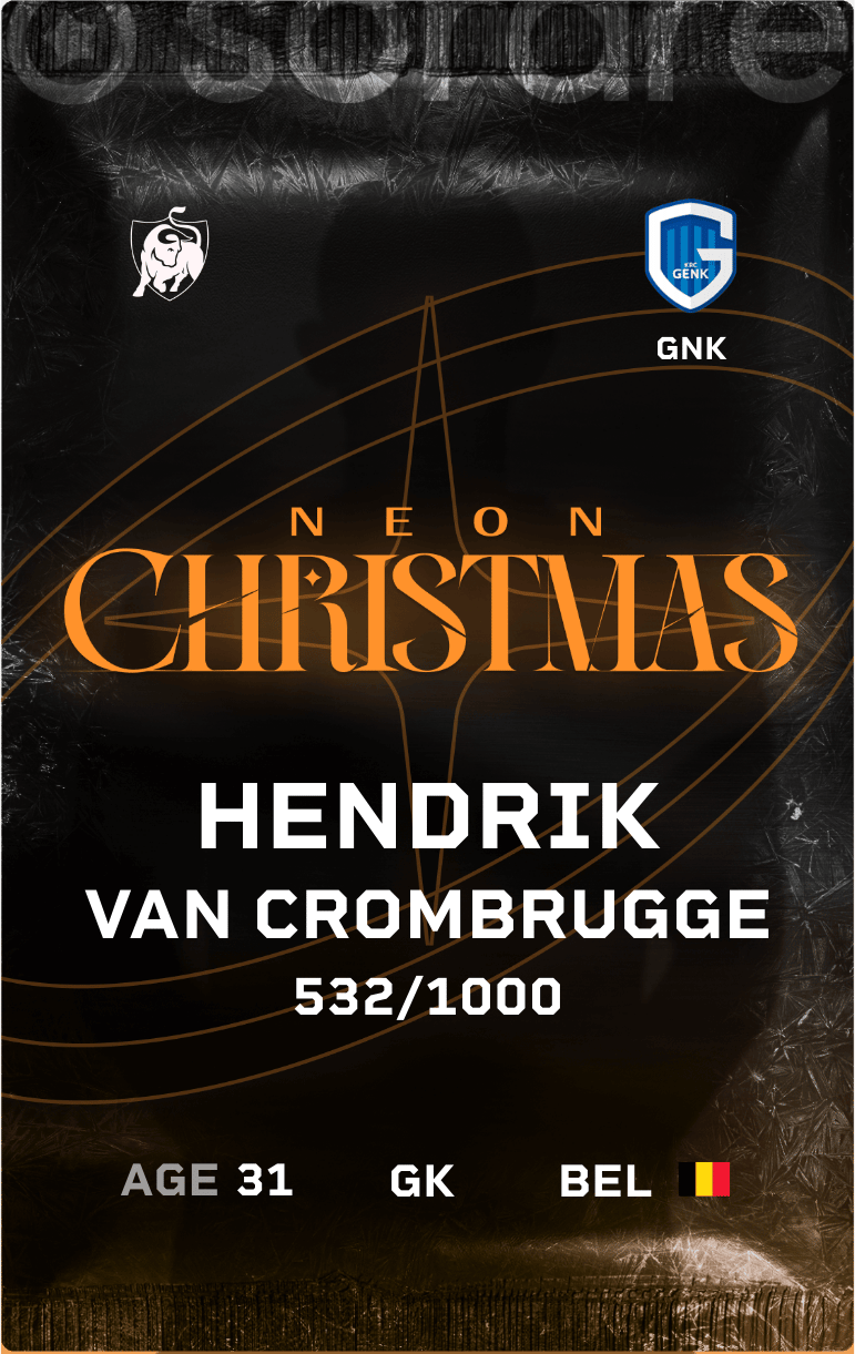 Hendrik Van Crombrugge 2024-25 • Limited 532/1000