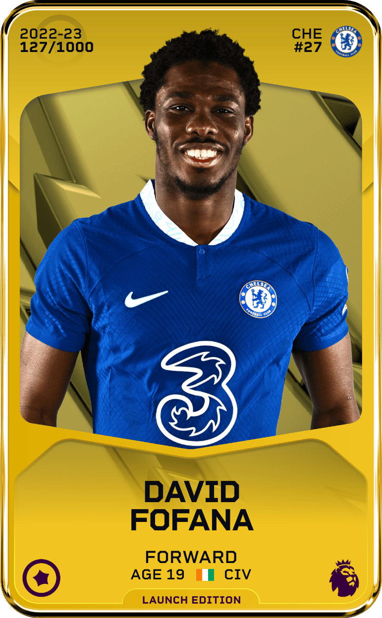 David Fofana 2022-23 • Limited 127/1000
