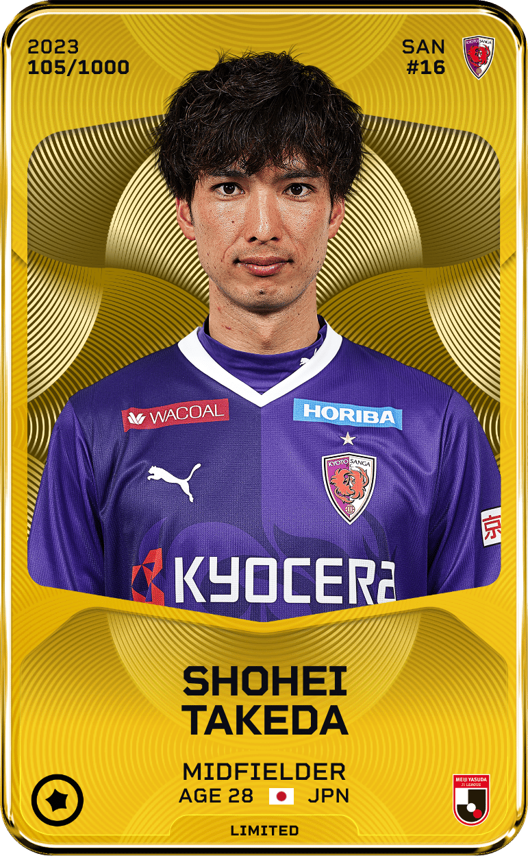 Shohei Takeda 2023-24 • Limited 105/1000
