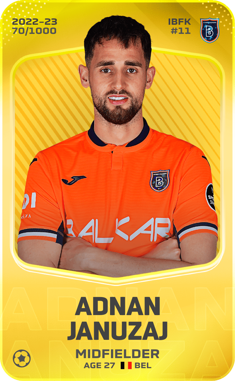 Adnan Januzaj 2022-23 • Limited 70/1000
