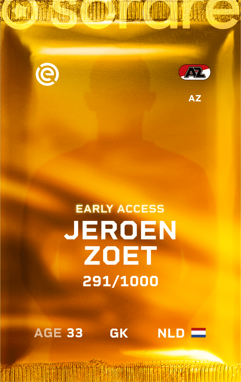 Jeroen Zoet 2024-25 • Limited 291/1000