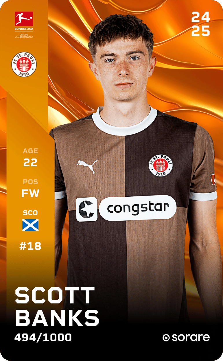 Scott Banks 2024-25 • Limited 494/1000