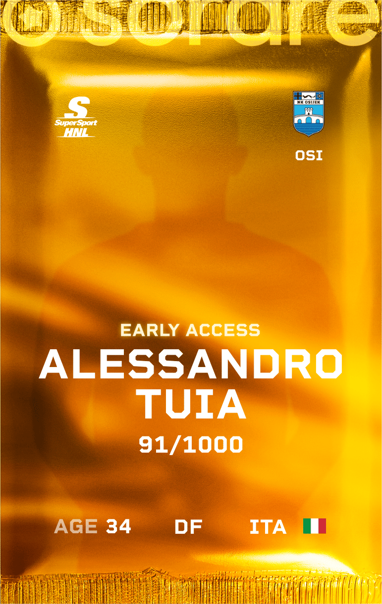 Alessandro Tuia 2024-25 • Limited 91/1000