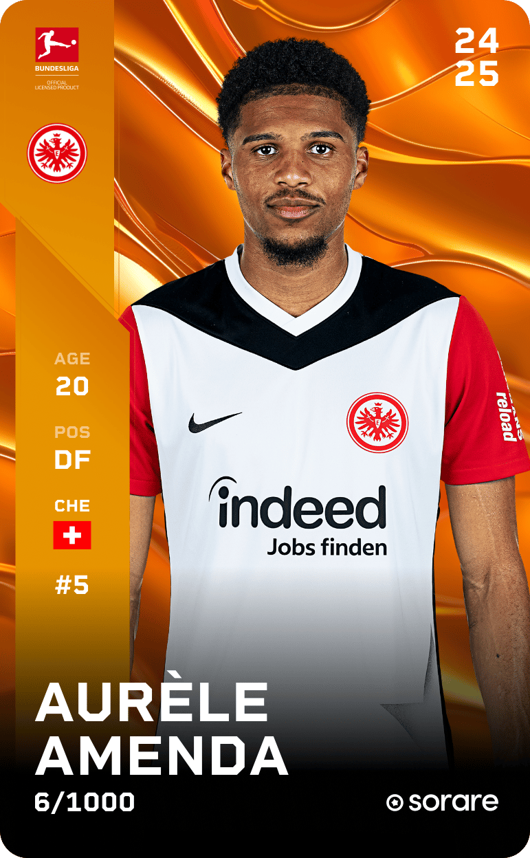 Aurèle Amenda 2024-25 • Limited 6/1000