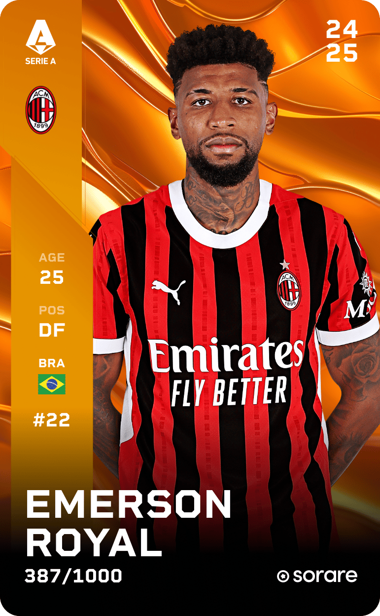 Emerson Royal 2024-25 • Limited 387/1000