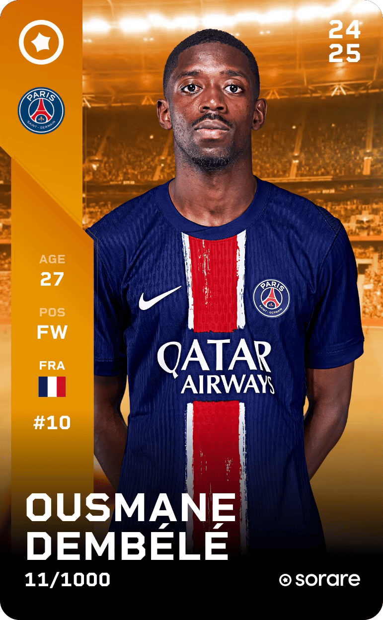 Ousmane Dembélé 2024-25 • Limited 11/1000