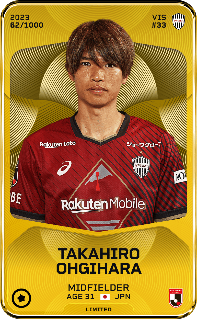 Takahiro Ohgihara 2023-24 • Limited 62/1000