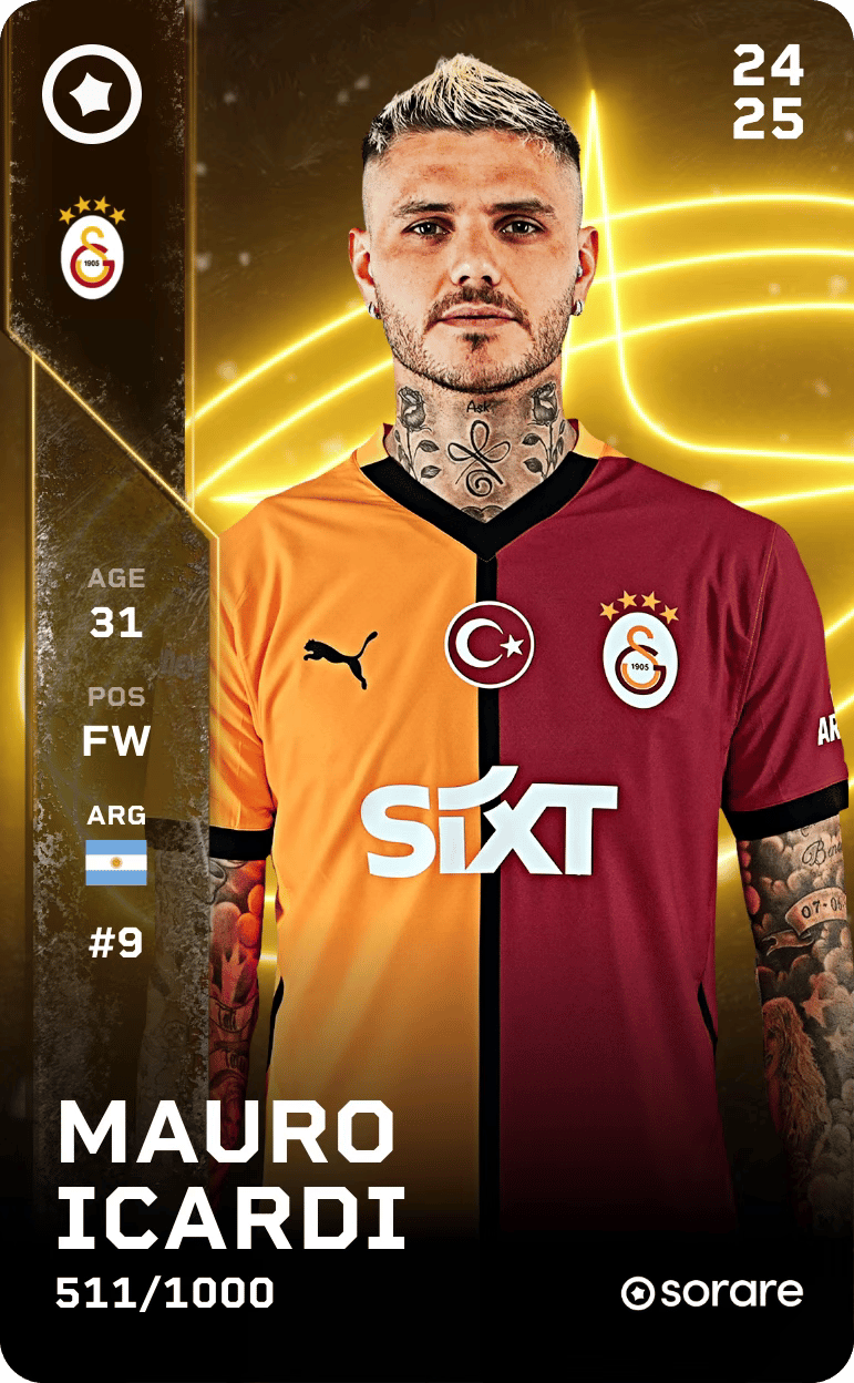 Mauro Icardi 2024-25 • Limited 511/1000