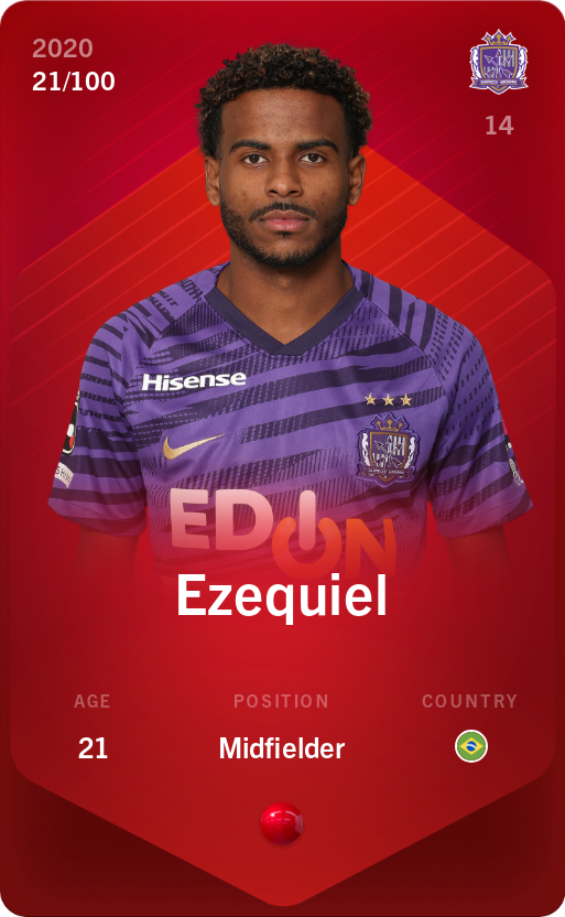 Sorare - Sorare Official - Ezequiel 2020-21 • Rare 21/100 - NFT # 111423280207841700913892580119236275870458731016289016328685263615031142698941