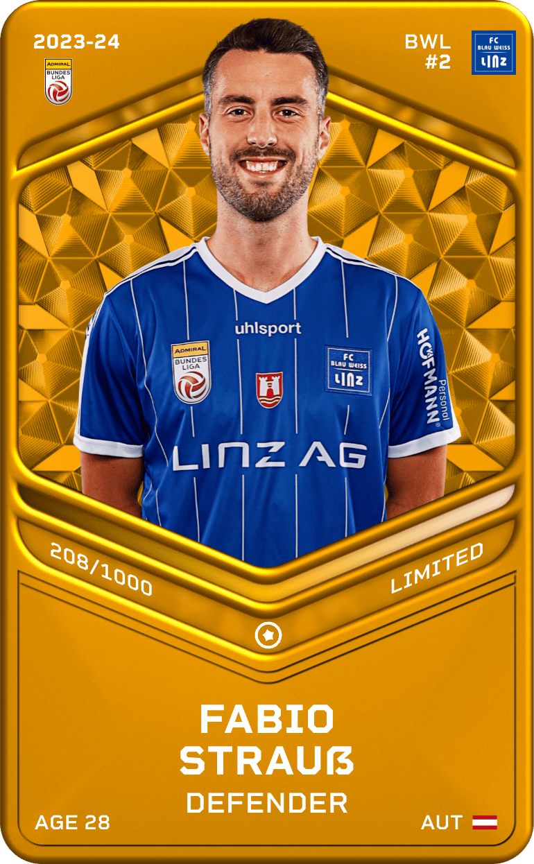Fabio Strauß 2023-24 • Limited 208/1000