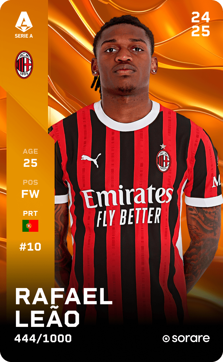 Rafael Leão 2024-25 • Limited 444/1000