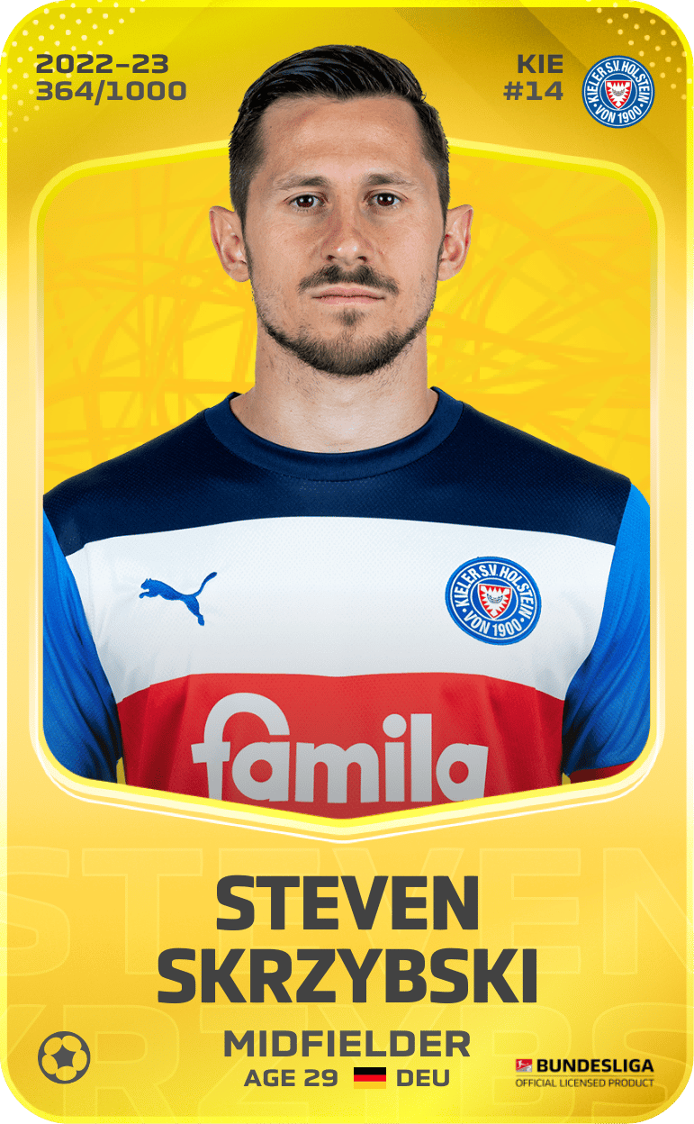 Steven Skrzybski 2022-23 • Limited 364/1000