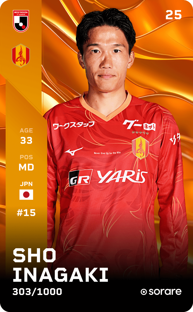 Sho Inagaki 2025-26 • Limited 303/1000