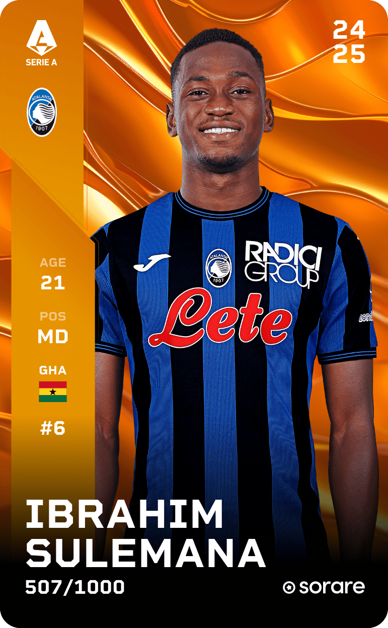 Ibrahim Sulemana 2024-25 • Limited 507/1000