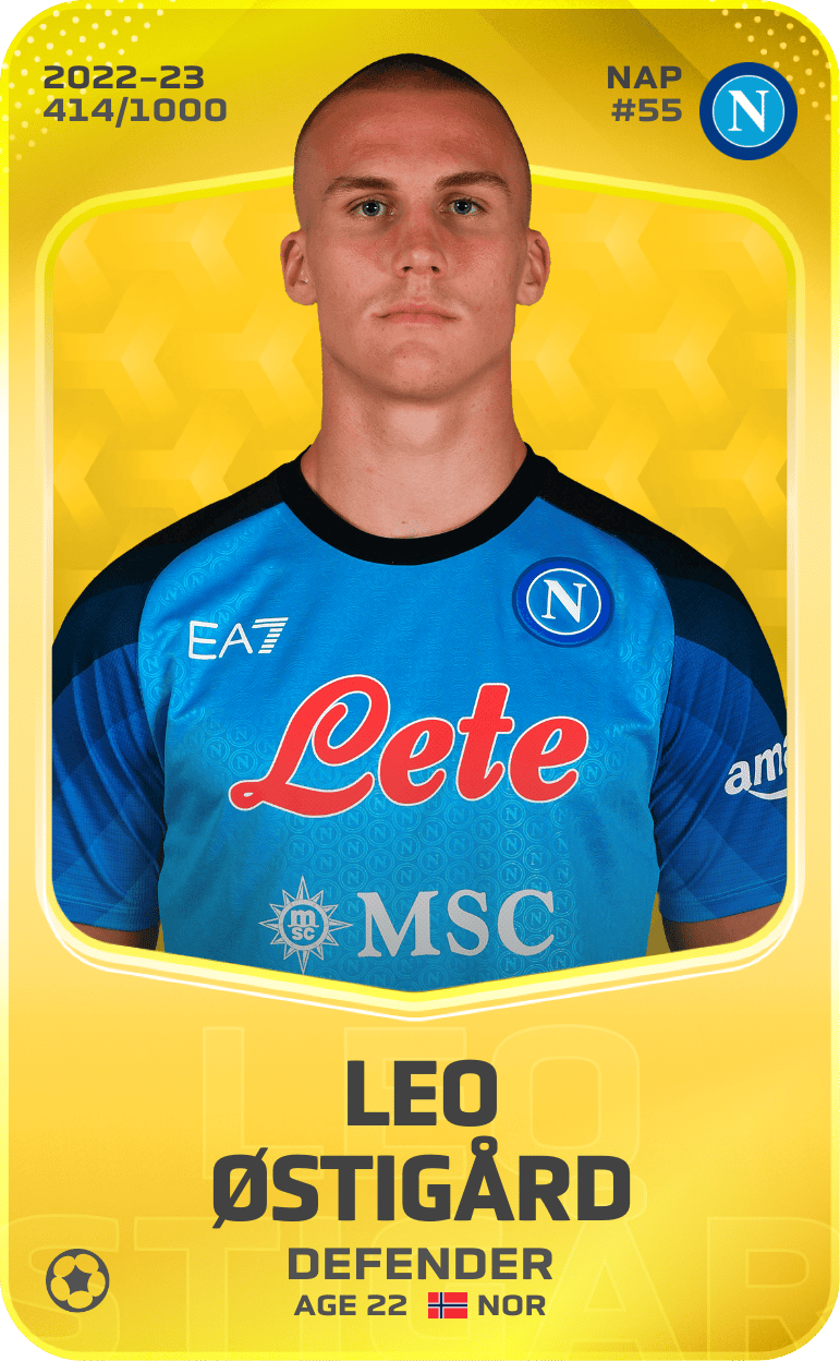 Leo Østigård 2022-23 • Limited 414/1000