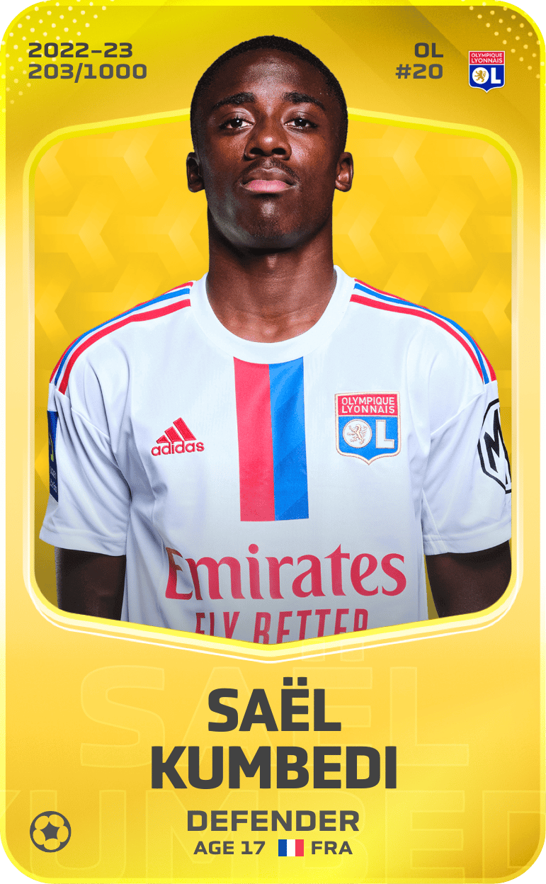 Saël Kumbedi 2022-23 • Limited 203/1000