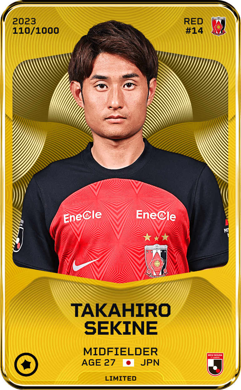 Takahiro Sekine 2023-24 • Limited 110/1000