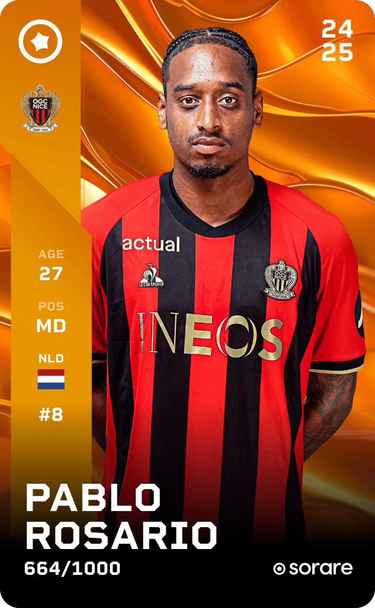 Pablo Rosario 2024-25 • Limited 664/1000
