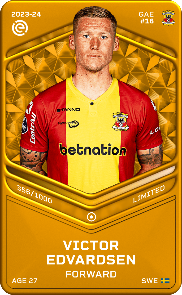 Victor Edvardsen 2023-24 • Limited 356/1000