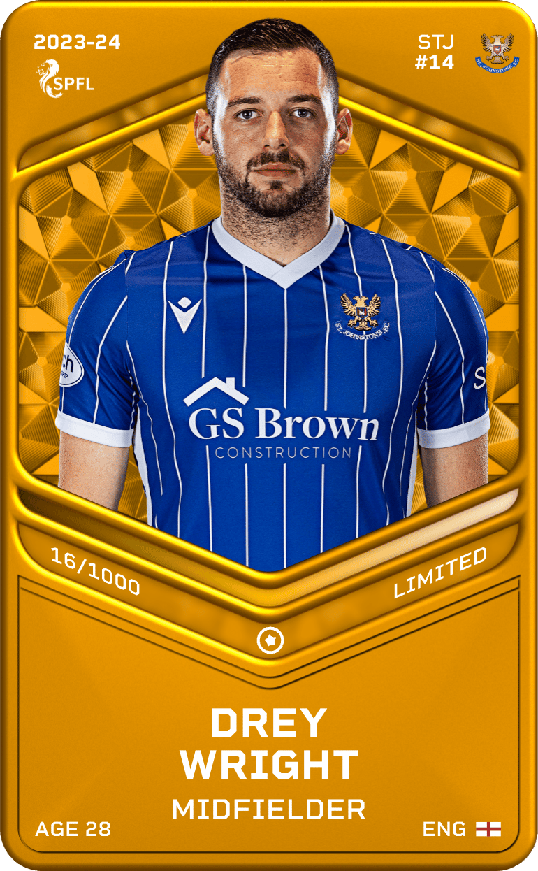 Drey Wright 2023-24 • Limited 16/1000