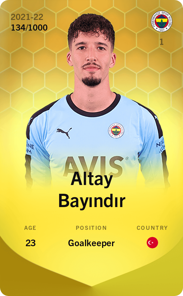 Altay Bayındır 2021-22 • Limited 134/1000