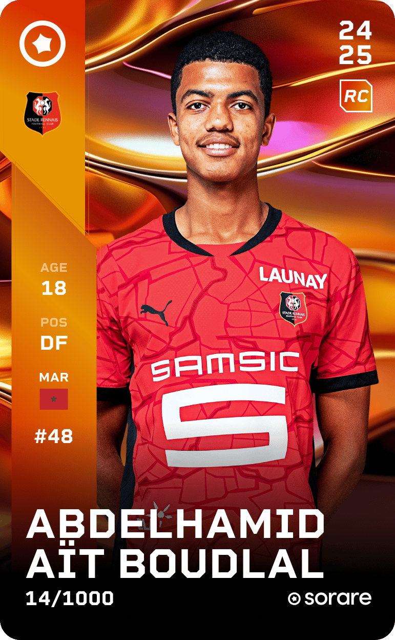 Abdelhamid Aït Boudlal 2024-25 • Limited 14/1000