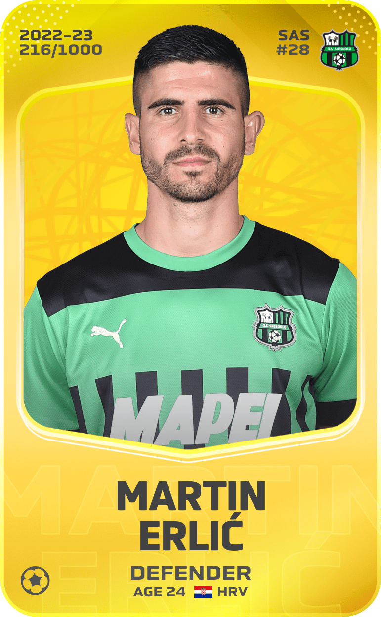 Martin Erlić 2022-23 • Limited 216/1000