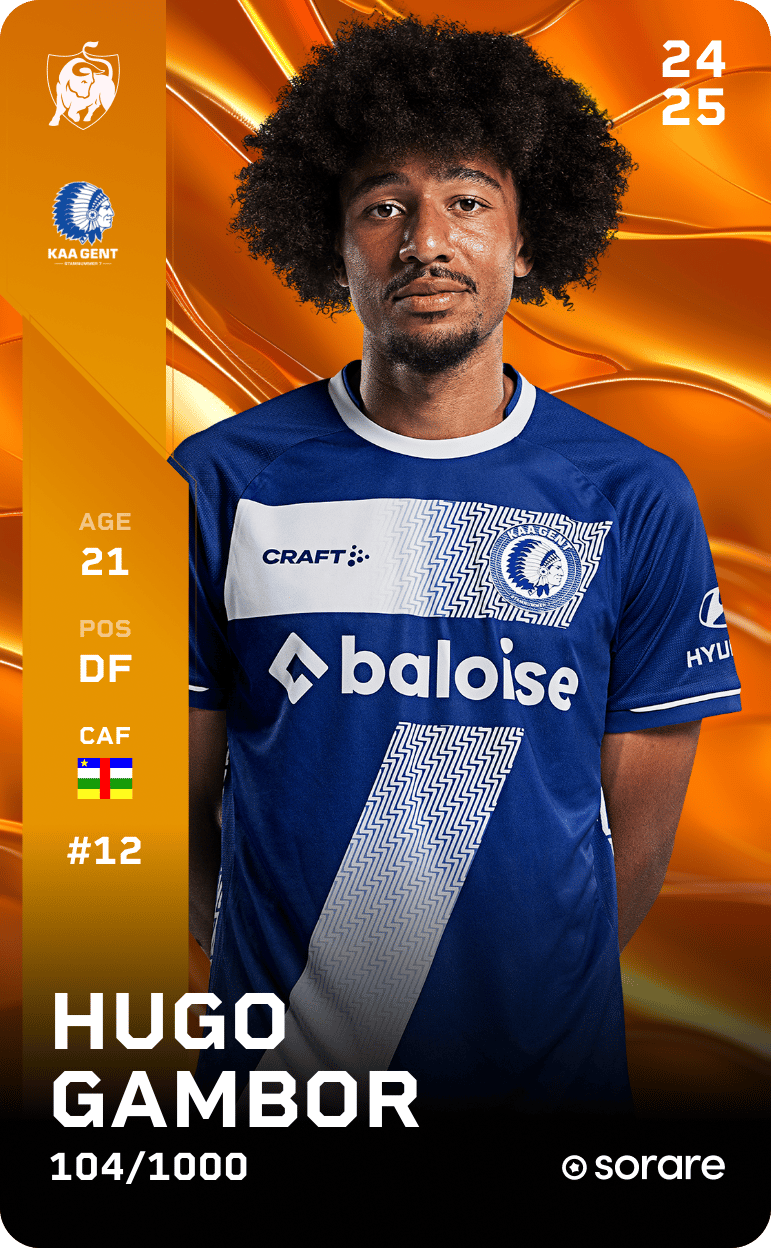 Hugo Gambor 2024-25 • Limited 104/1000