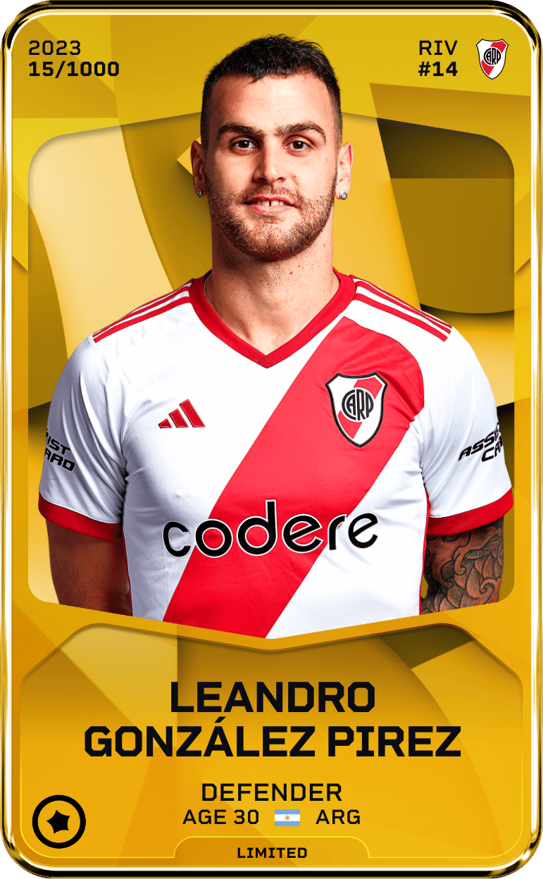 Leandro González Pirez 2023-24 • Limited 15/1000