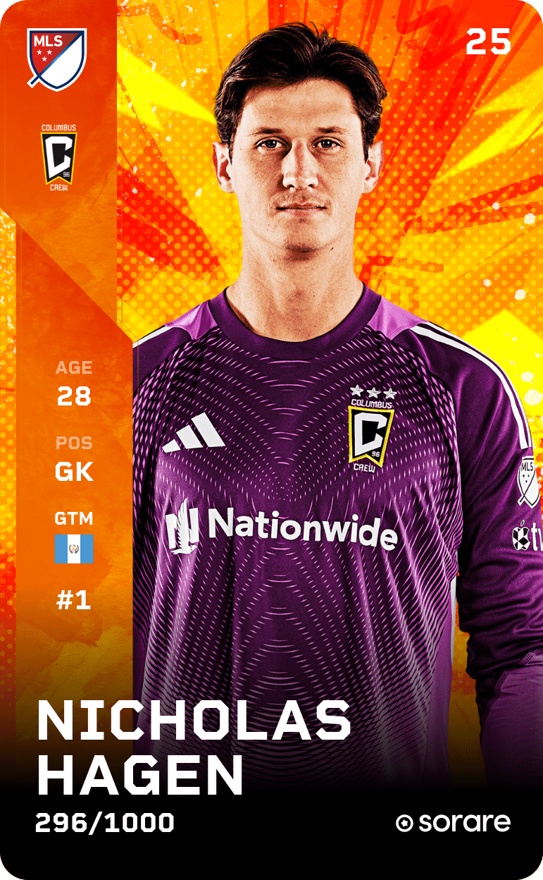 Nicholas Hagen 2025-26 • Limited 296/1000