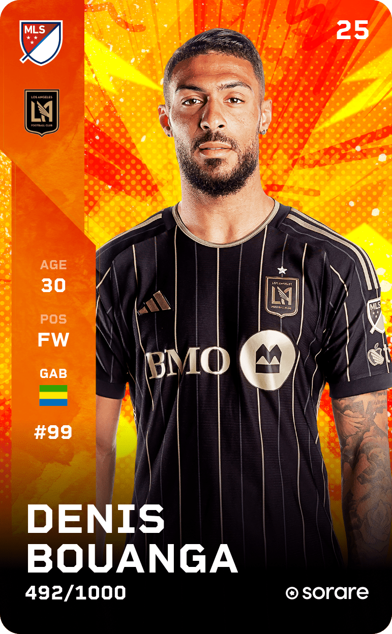 Denis Bouanga 2025-26 • Limited 492/1000