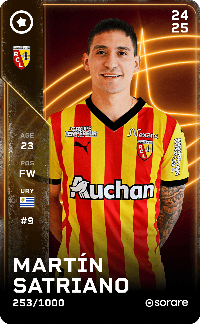 Martín Satriano 2024-25 • Limited 253/1000