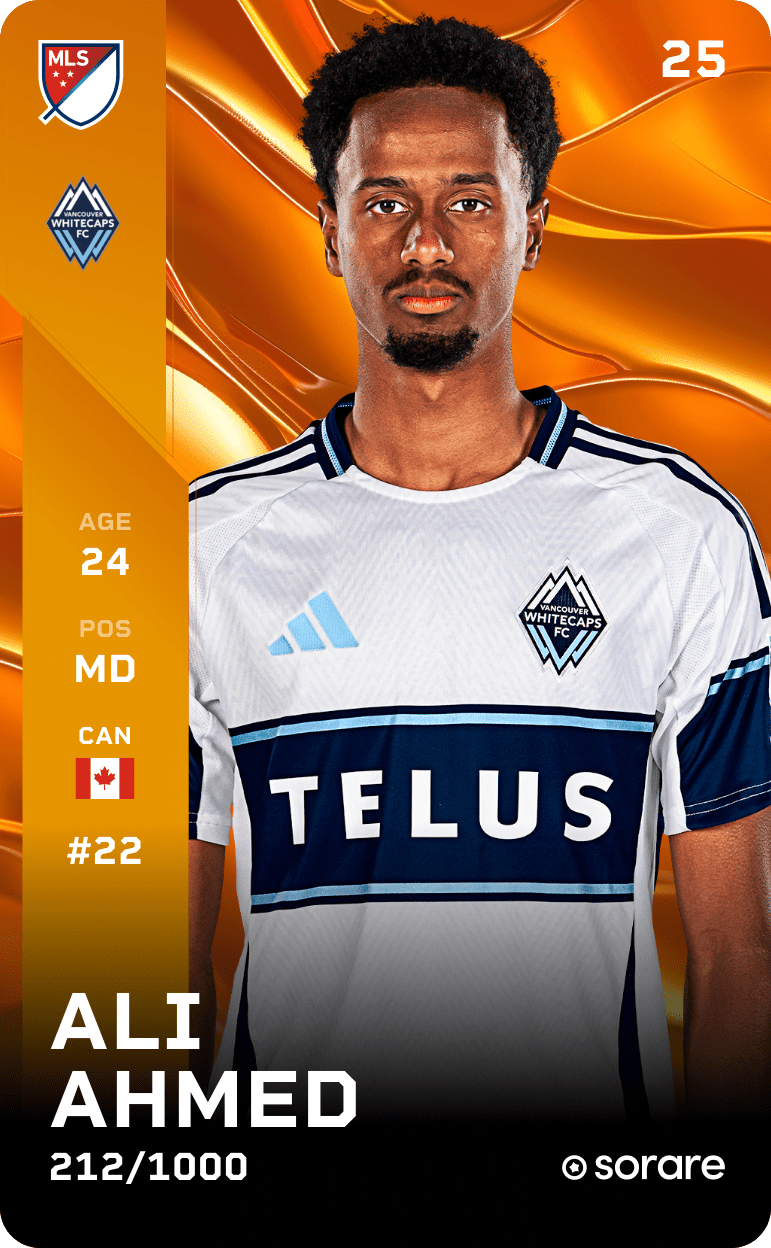 Ali Ahmed 2025-26 • Limited 212/1000
