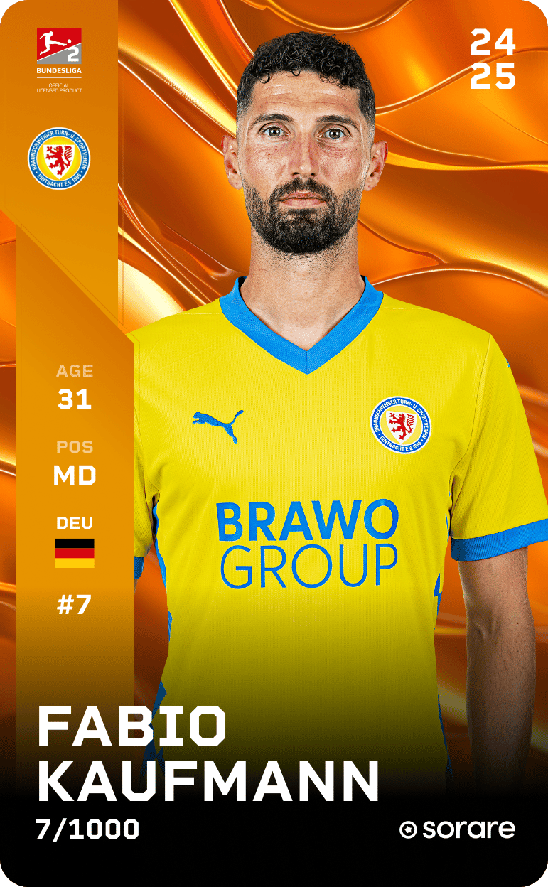 Fabio Kaufmann 2024-25 • Limited 7/1000