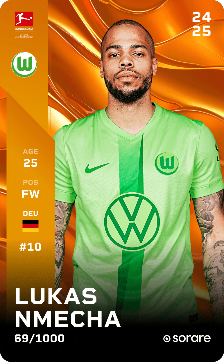 Lukas Nmecha 2024-25 • Limited 69/1000
