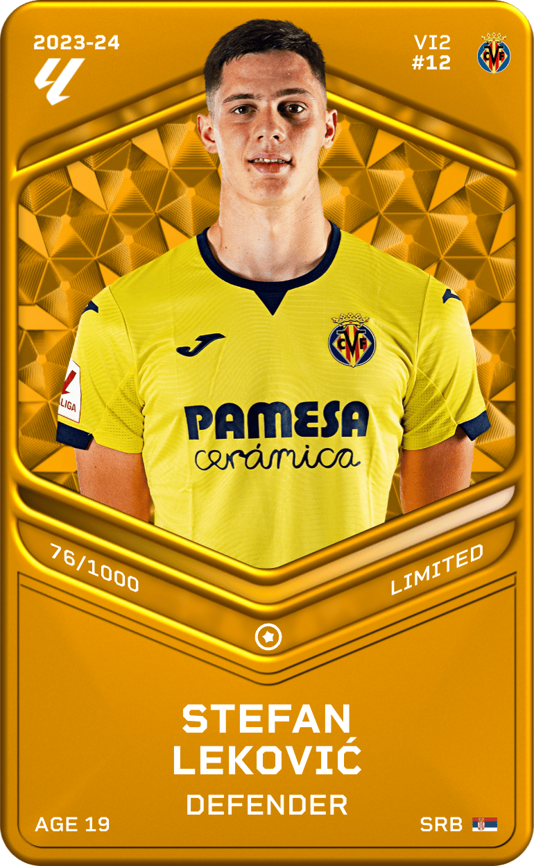 Stefan Leković 2023-24 • Limited 76/1000