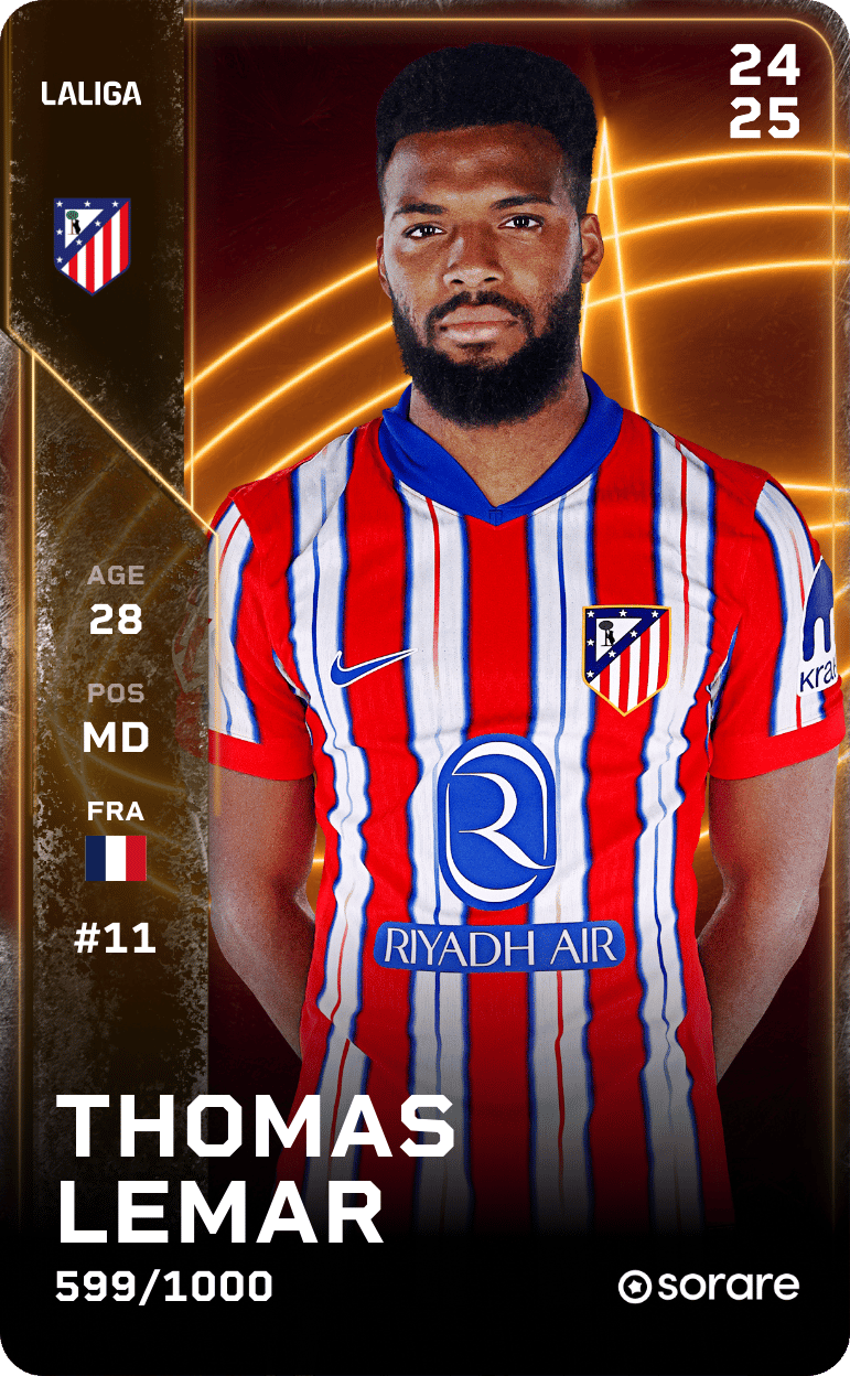 Thomas Lemar 2024-25 • Limited 599/1000