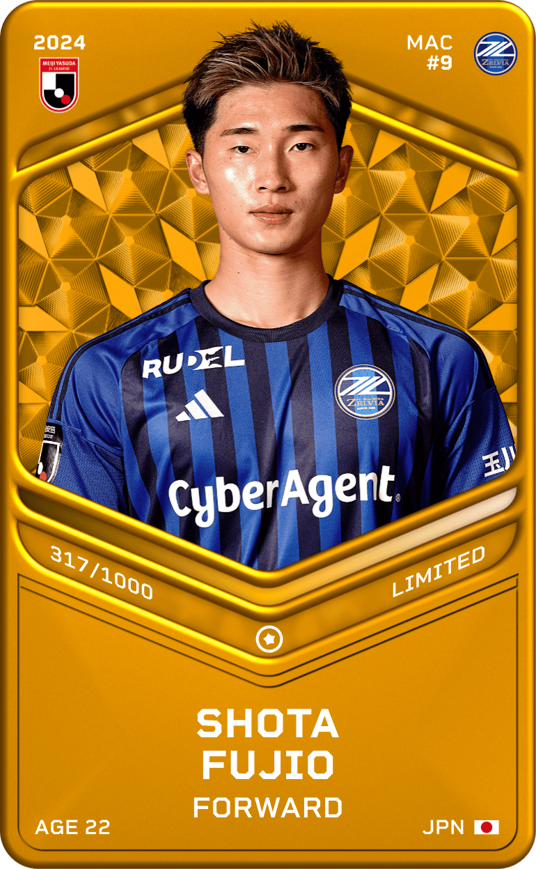 Shota Fujio 2024-25 • Limited 317/1000