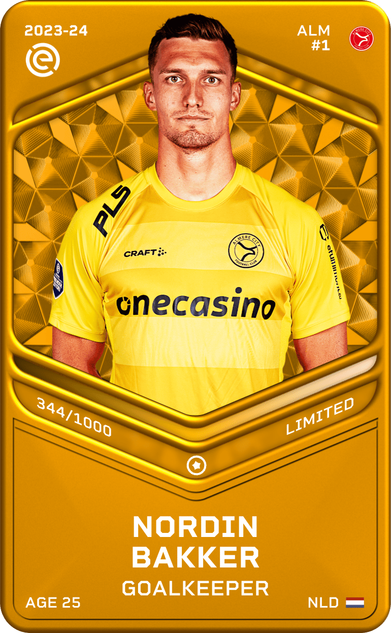 Nordin Bakker 2023-24 • Limited 344/1000