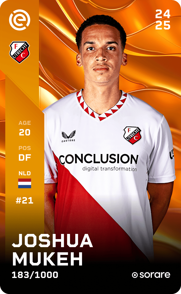 Joshua Mukeh 2024-25 • Limited 183/1000