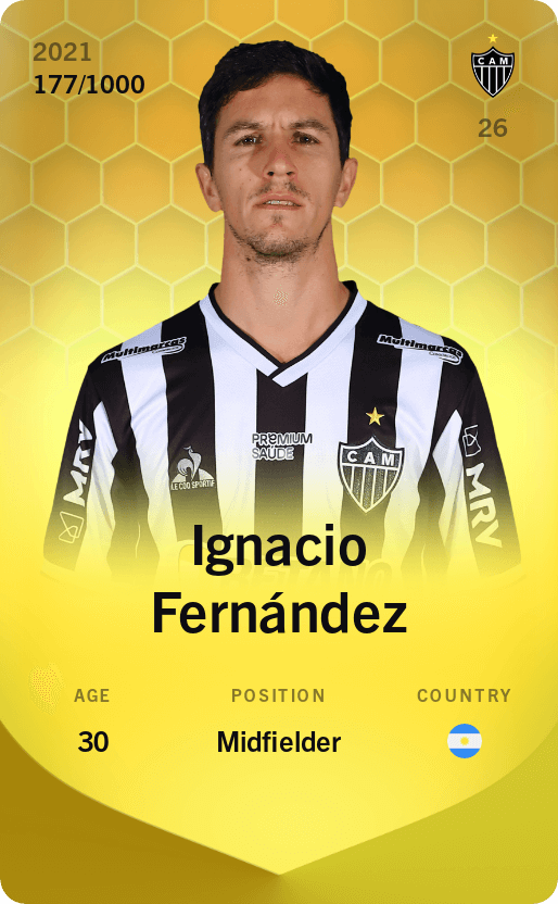 Ignacio Fernández 2021-22 • Limited 177/1000
