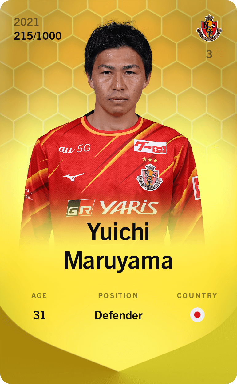 Yuichi Maruyama 2021-22 • Limited 215/1000