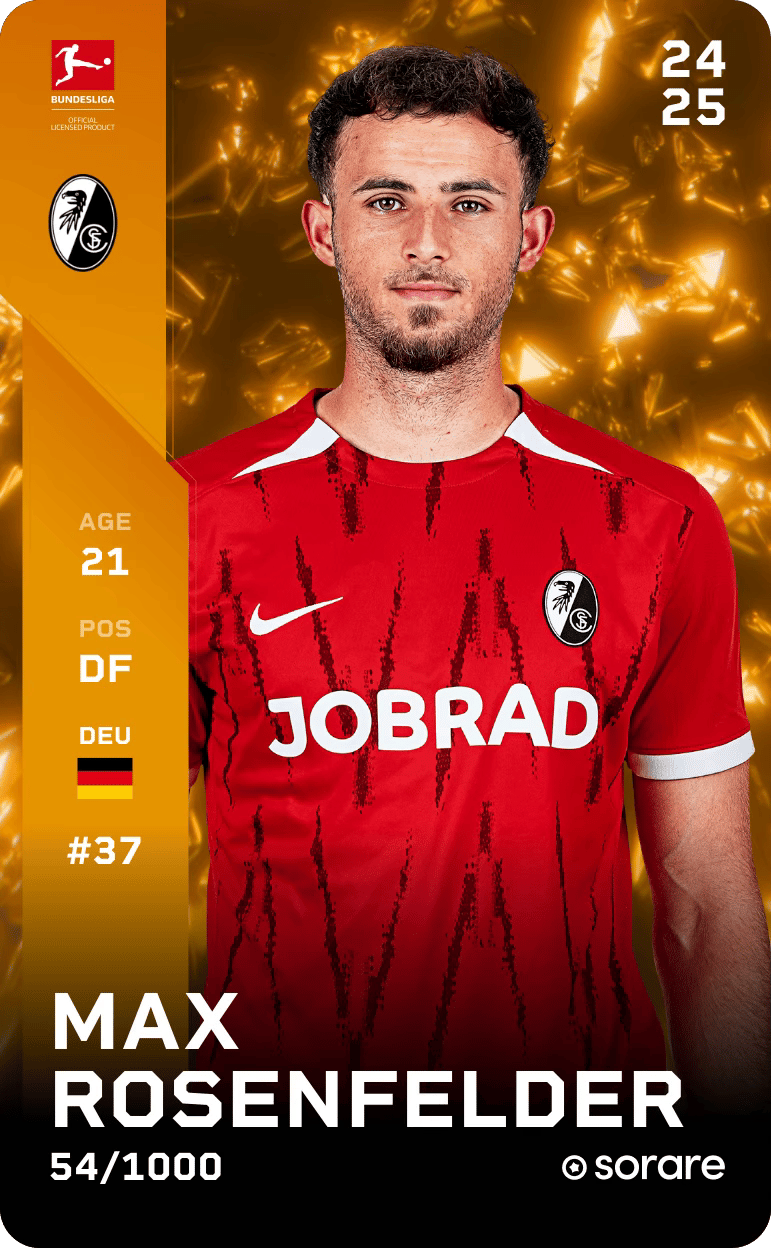 Max Rosenfelder 2024-25 • Limited 54/1000