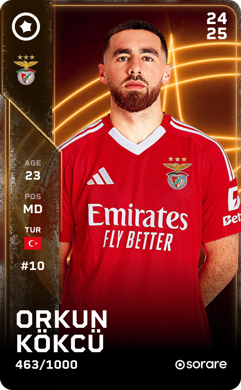 Orkun Kökçü 2024-25 • Limited 463/1000