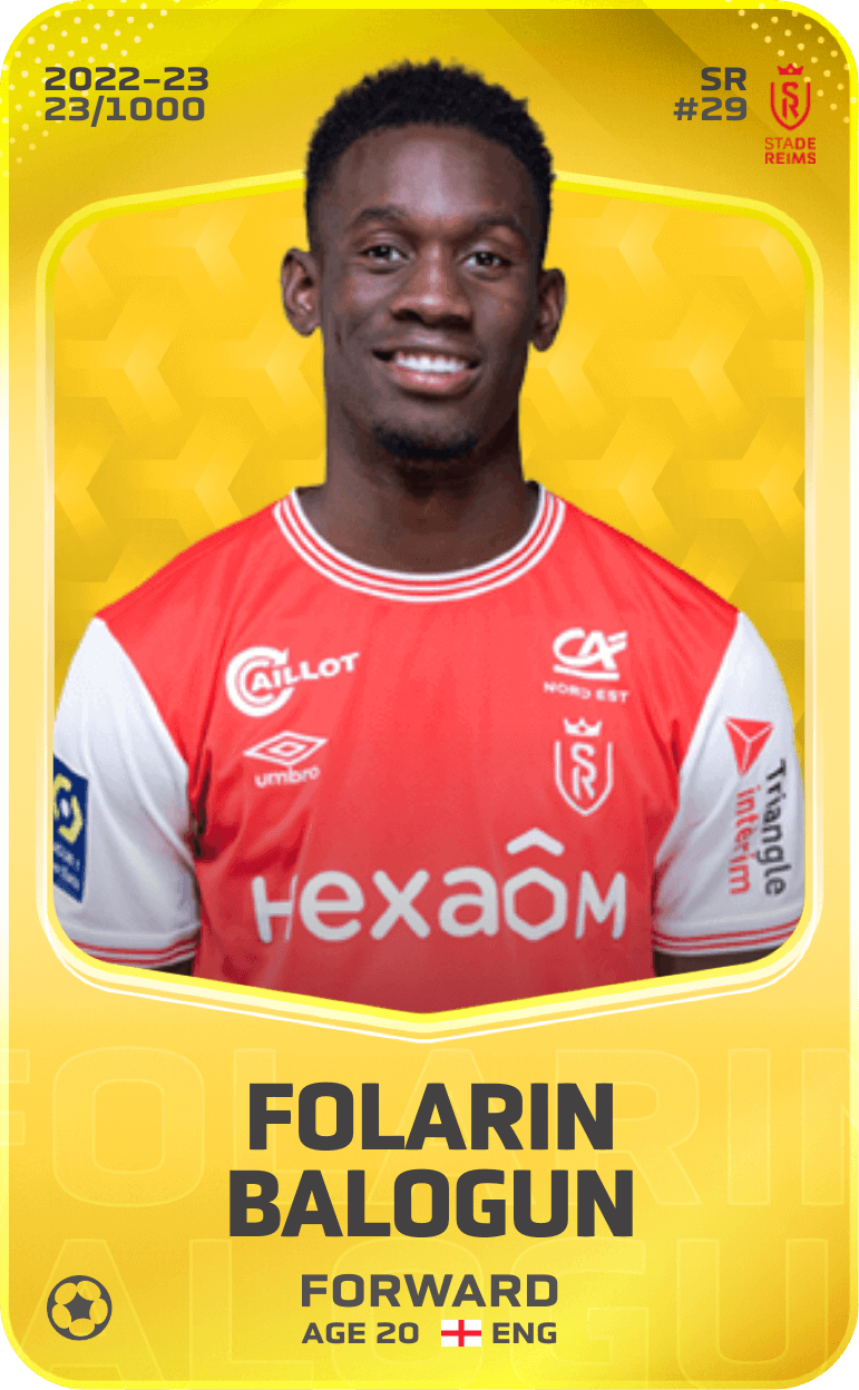 Folarin Balogun 2022-23 • Limited 23/1000