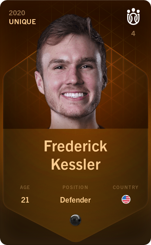 Sorare - Sorare Official - Frederick Kessler 2020-21 • Unique - NFT # 11302772850714959145328439204226107958015799464843103785510100216128833114225