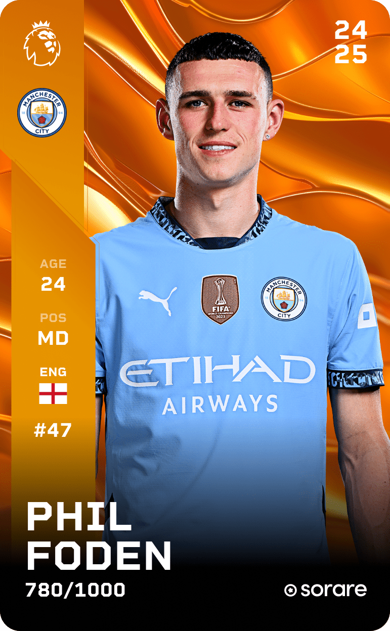 Phil Foden 2024-25 • Limited 780/1000