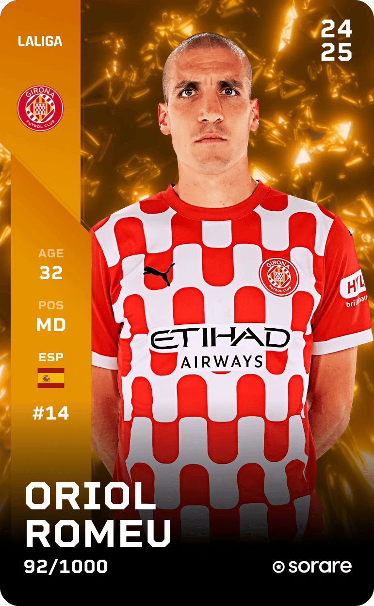 Oriol Romeu 2024-25 • Limited 92/1000