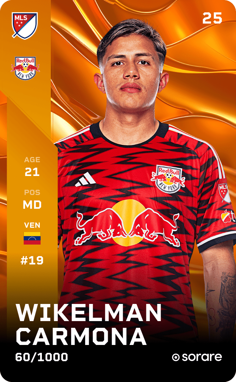 Wikelman Carmona 2025-26 • Limited 60/1000