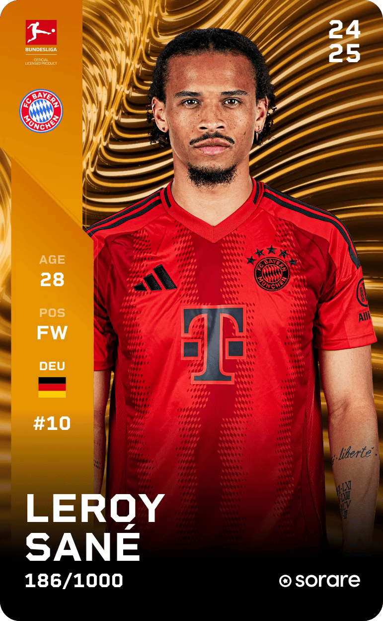 Leroy Sané 2024-25 • Limited 186/1000